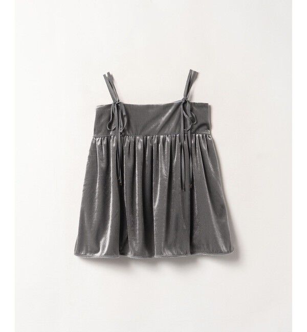 LOULOU WILLOUGHBY「【LOULOU WILLOUGHBY】ベロアキャミソール」|その他|