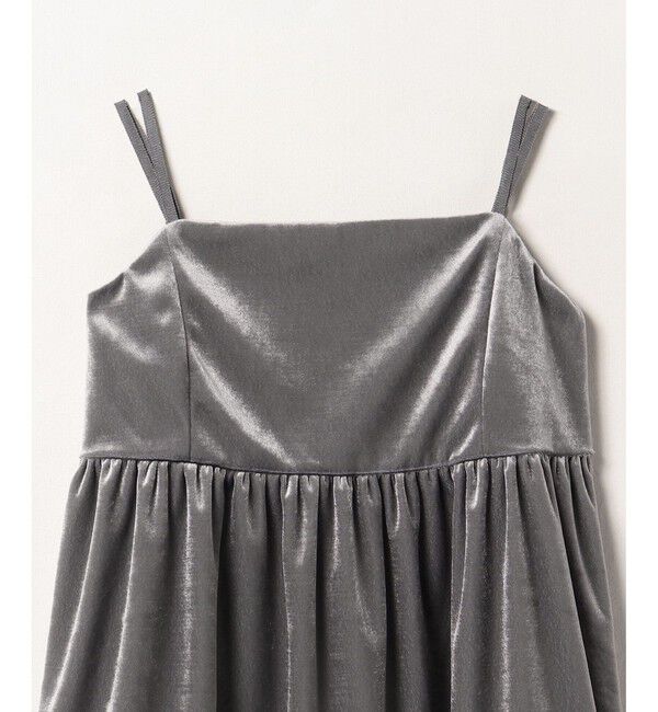 LOULOU WILLOUGHBY「【LOULOU WILLOUGHBY】ベロアキャミソール」|その他|