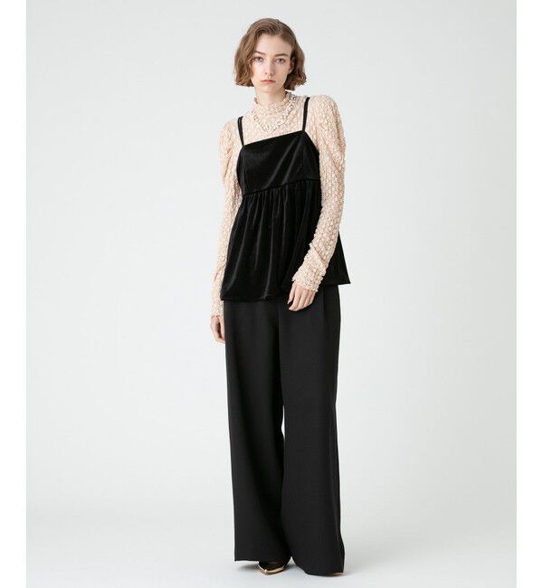 LOULOU WILLOUGHBY「【LOULOU WILLOUGHBY】ベロアキャミソール」|その他|