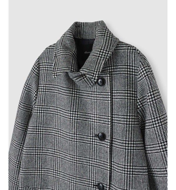 allureville「スプリットラグランロングコート」|ダッフルコート|