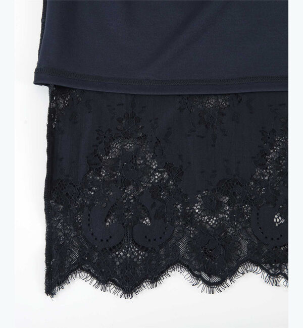 ur's「レースセミタイトスカート」|スカート|