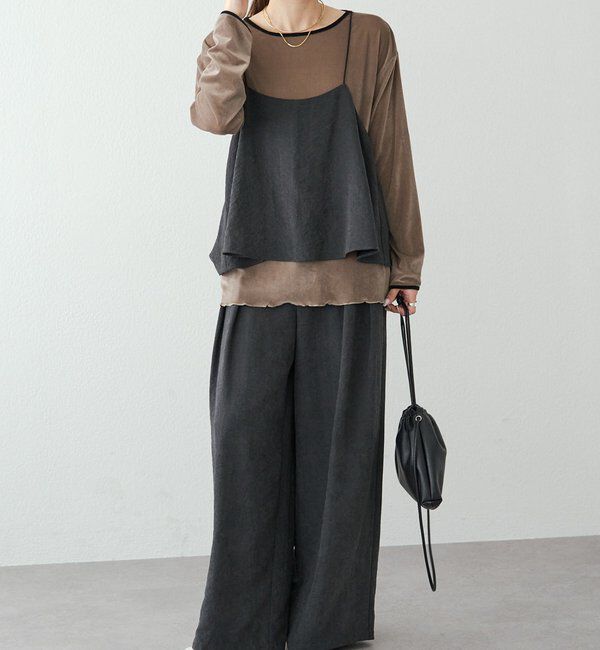  「【SET ITEM】パウダーツイルビスチェ+パンツセット」|その他|