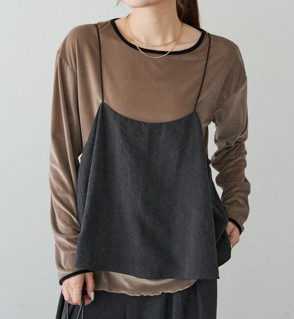  「【SET ITEM】パウダーツイルビスチェ+パンツセット」|その他|