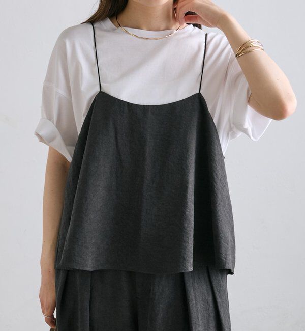  「【SET ITEM】パウダーツイルビスチェ+パンツセット」|その他|