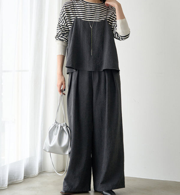  「【SET ITEM】パウダーツイルビスチェ+パンツセット」|その他|