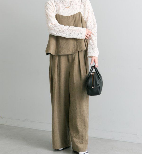  「【SET ITEM】パウダーツイルビスチェ+パンツセット」|その他|