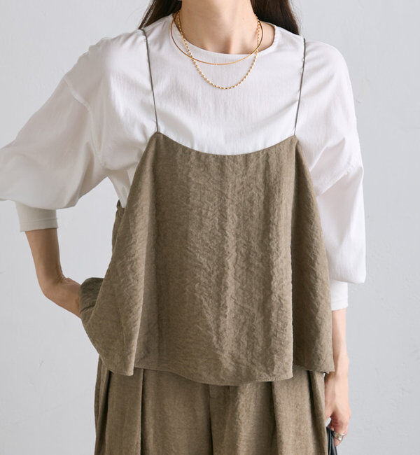  「【SET ITEM】パウダーツイルビスチェ+パンツセット」|その他|