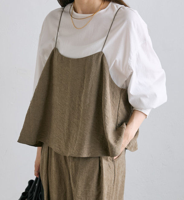  「【SET ITEM】パウダーツイルビスチェ+パンツセット」|その他|