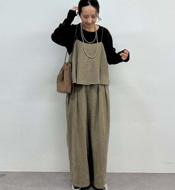  「【SET ITEM】パウダーツイルビスチェ+パンツセット」|その他|