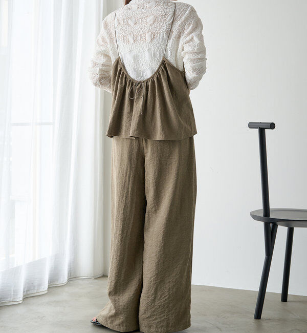  「【SET ITEM】パウダーツイルビスチェ+パンツセット」|その他|