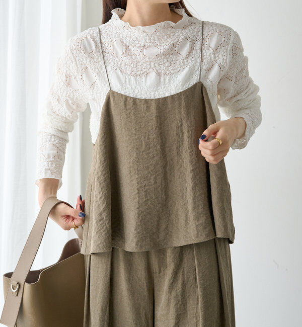  「【SET ITEM】パウダーツイルビスチェ+パンツセット」|その他|