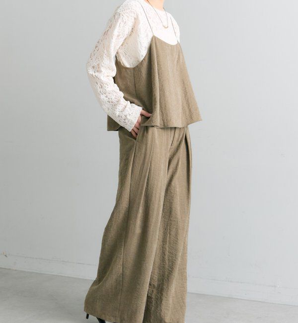  「【SET ITEM】パウダーツイルビスチェ+パンツセット」|その他|