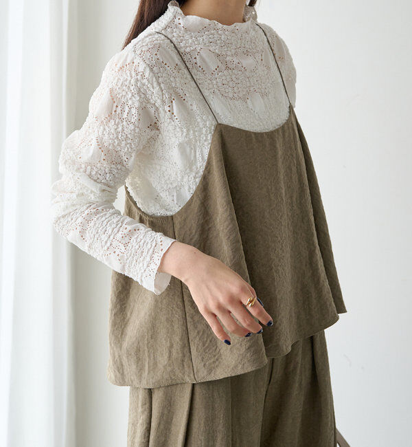  「【SET ITEM】パウダーツイルビスチェ+パンツセット」|その他|