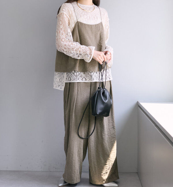  「【SET ITEM】パウダーツイルビスチェ+パンツセット」|その他|