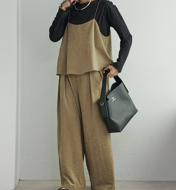  「【SET ITEM】パウダーツイルビスチェ+パンツセット」|その他|