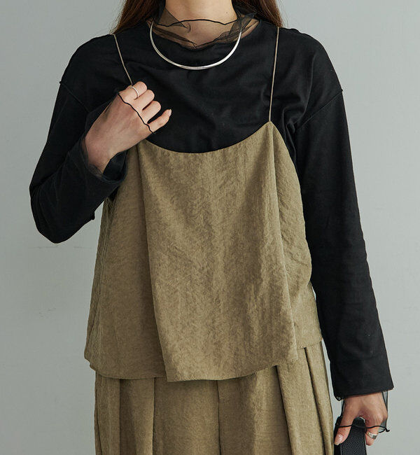  「【SET ITEM】パウダーツイルビスチェ+パンツセット」|その他|