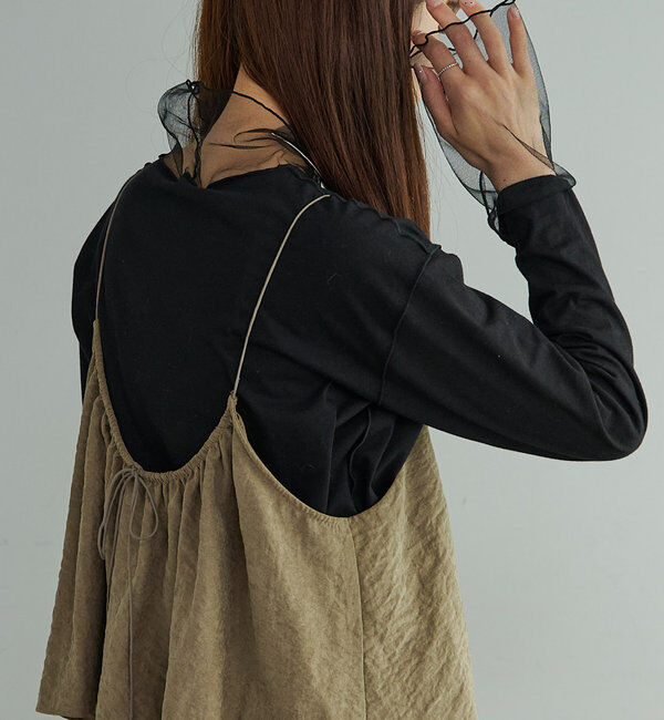  「【SET ITEM】パウダーツイルビスチェ+パンツセット」|その他|