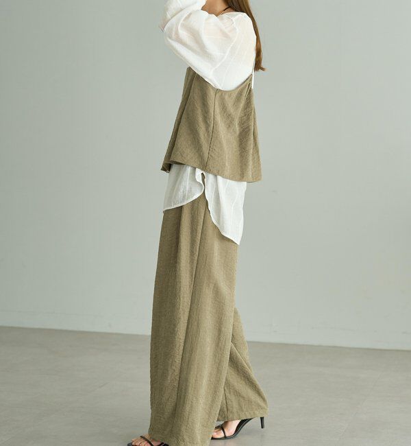  「【SET ITEM】パウダーツイルビスチェ+パンツセット」|その他|