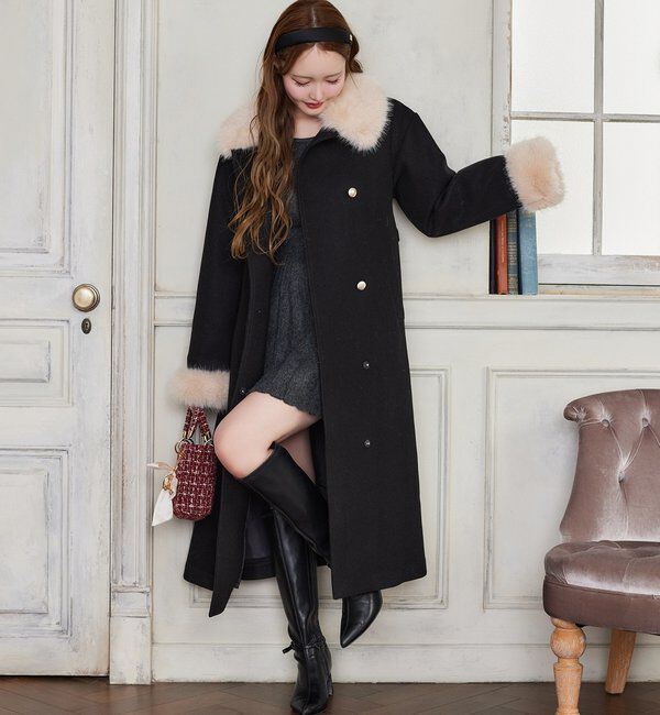 HolidayCollection】ファー付マルチロングコート｜ルミネの