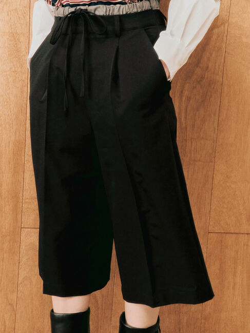 Te chichi TERRASSE「ダブルウエストクロップド丈パンツ《2025autumn catalog item》」|その他|