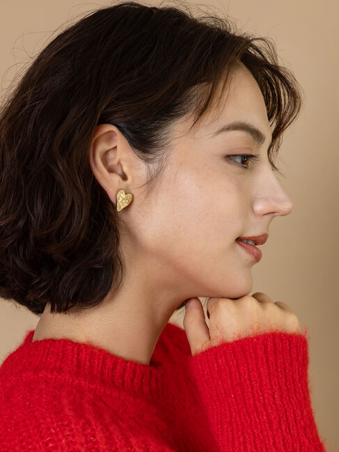 Te chichi「ビンテージハートイヤリング」|ピアス|