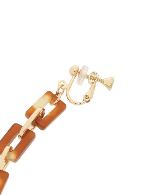 Te chichi「カラースクエアイヤリング」|ピアス|