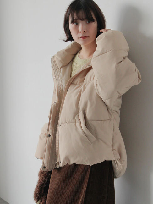 Samansa Mos2 blue「ふくれジャカードクルーネックプルオーバー」|Tシャツ・カットソー|