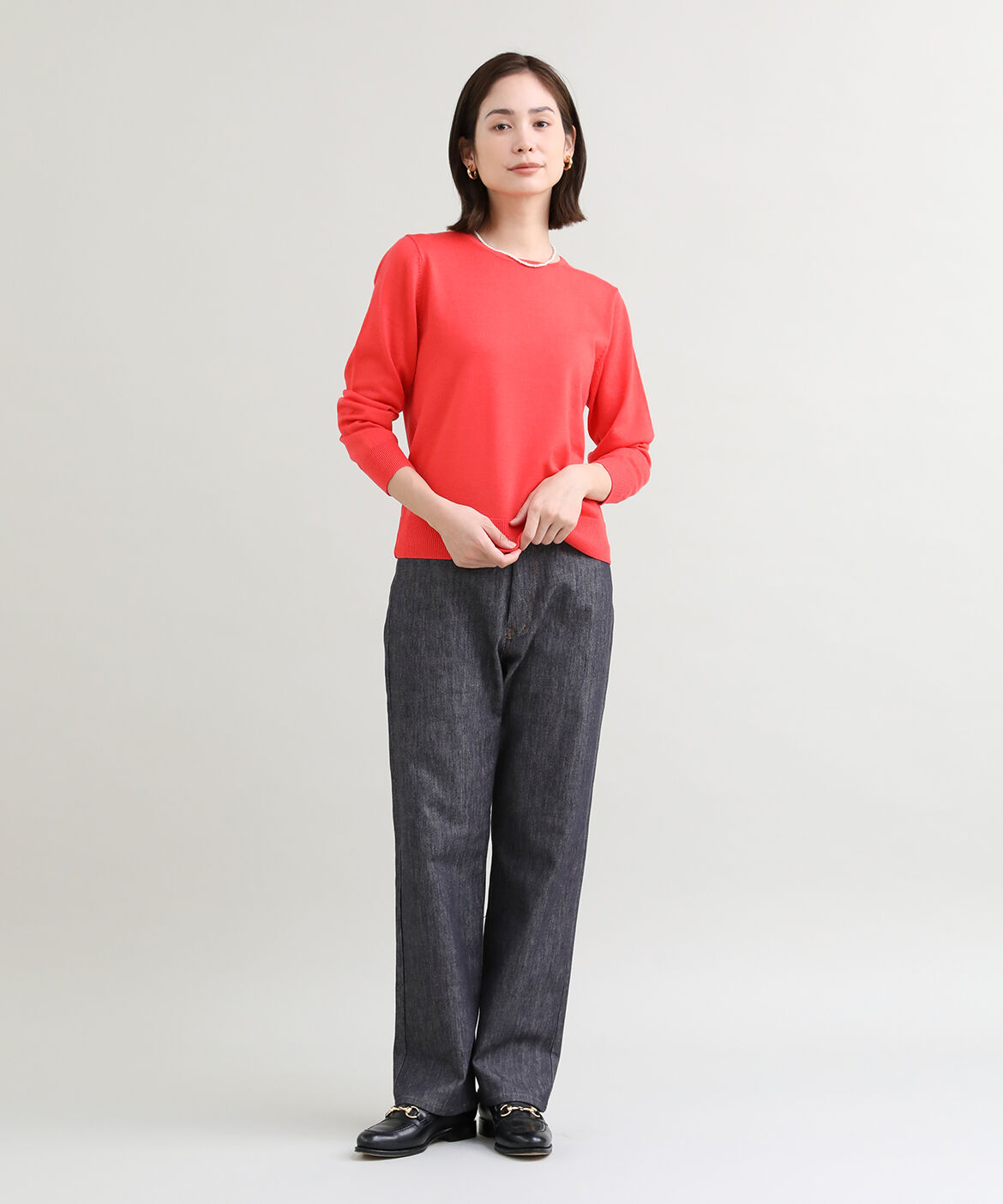 DAY by DAY it&rsquo;s international「ベーシッククルーネックニット《HARMONY》」|ニット・セーター|