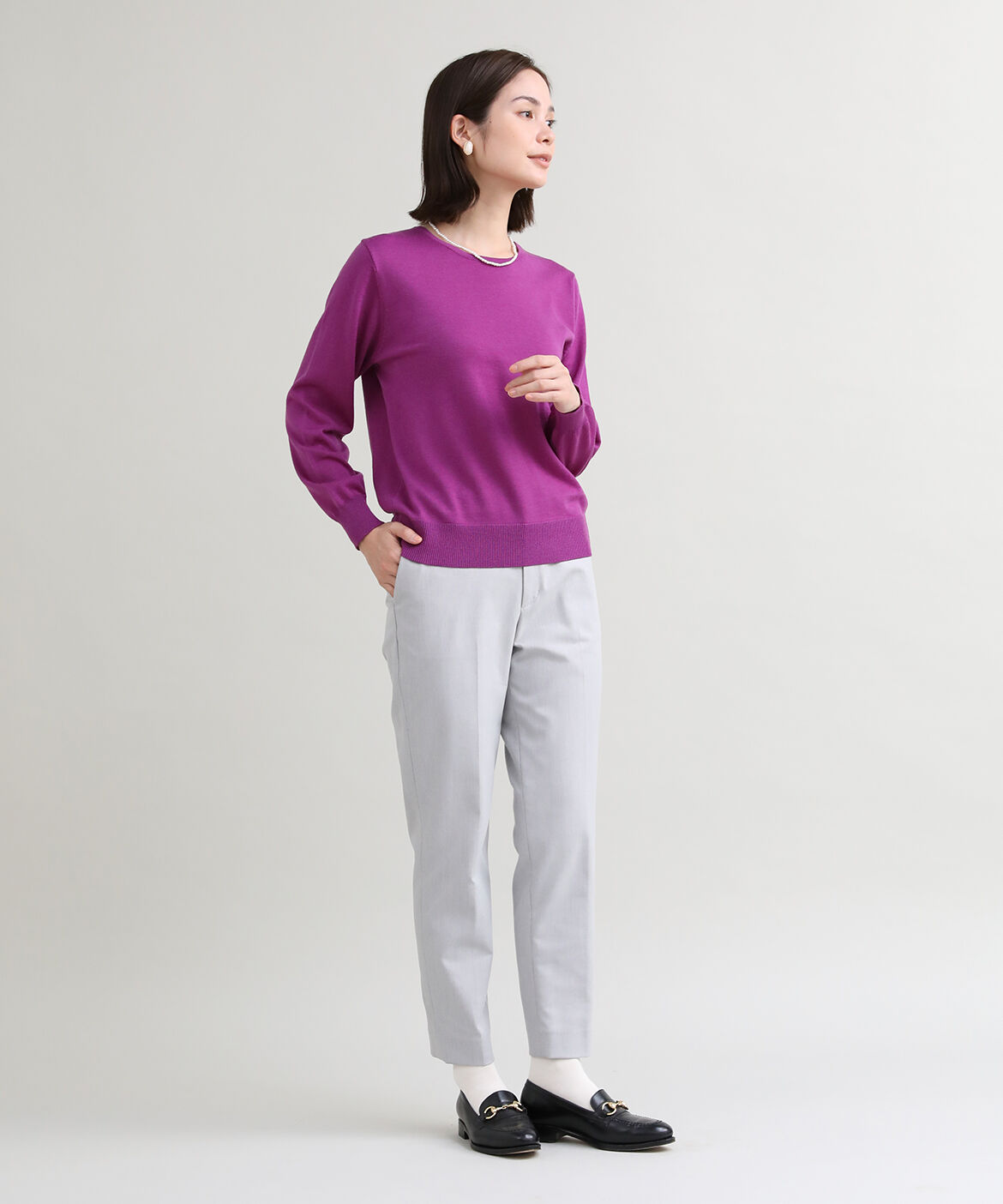 DAY by DAY it&rsquo;s international「ベーシッククルーネックニット《HARMONY》」|ニット・セーター|