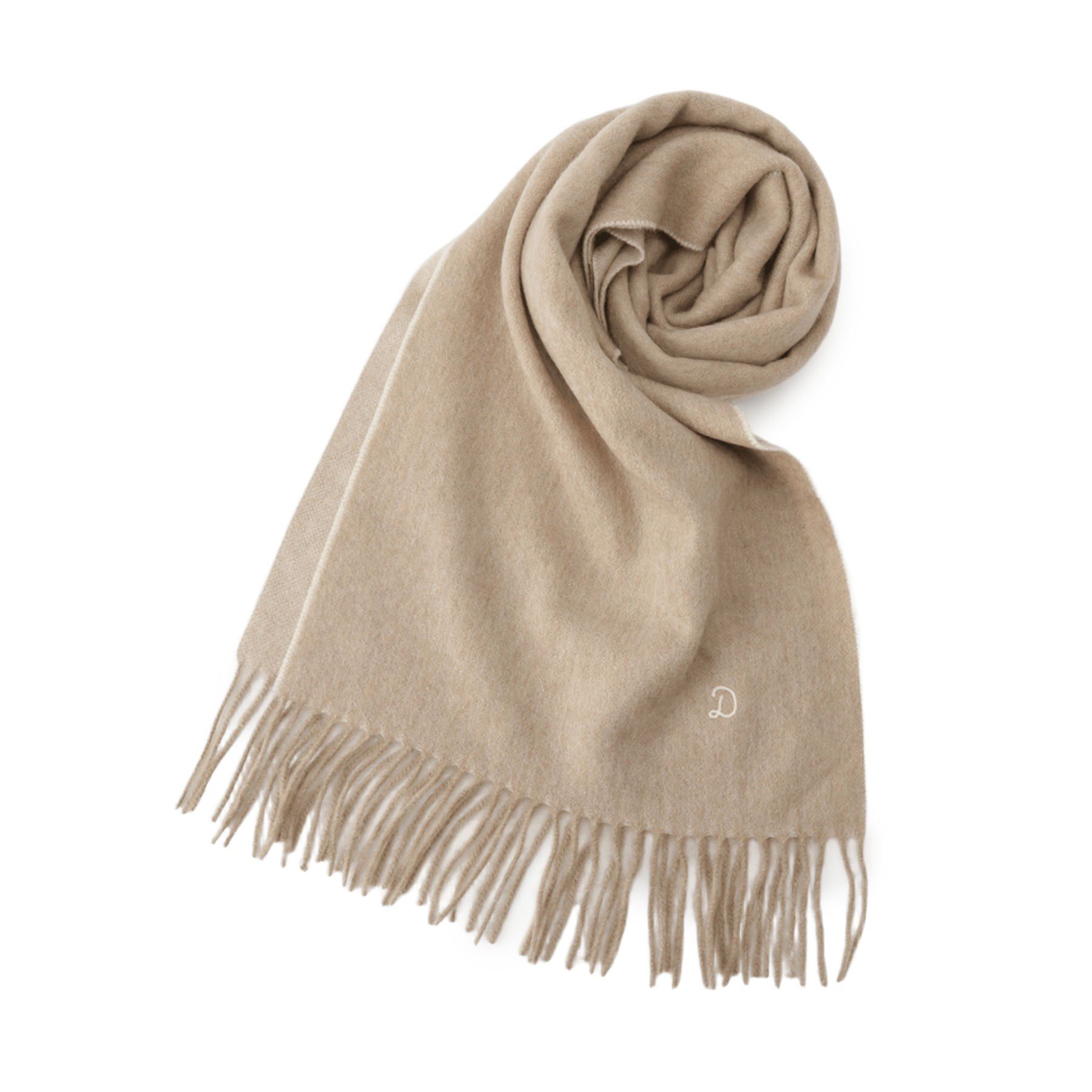 DRESSTERIOR「リバーシブルカシミヤマフラー」|ストール|ベージュ(052)