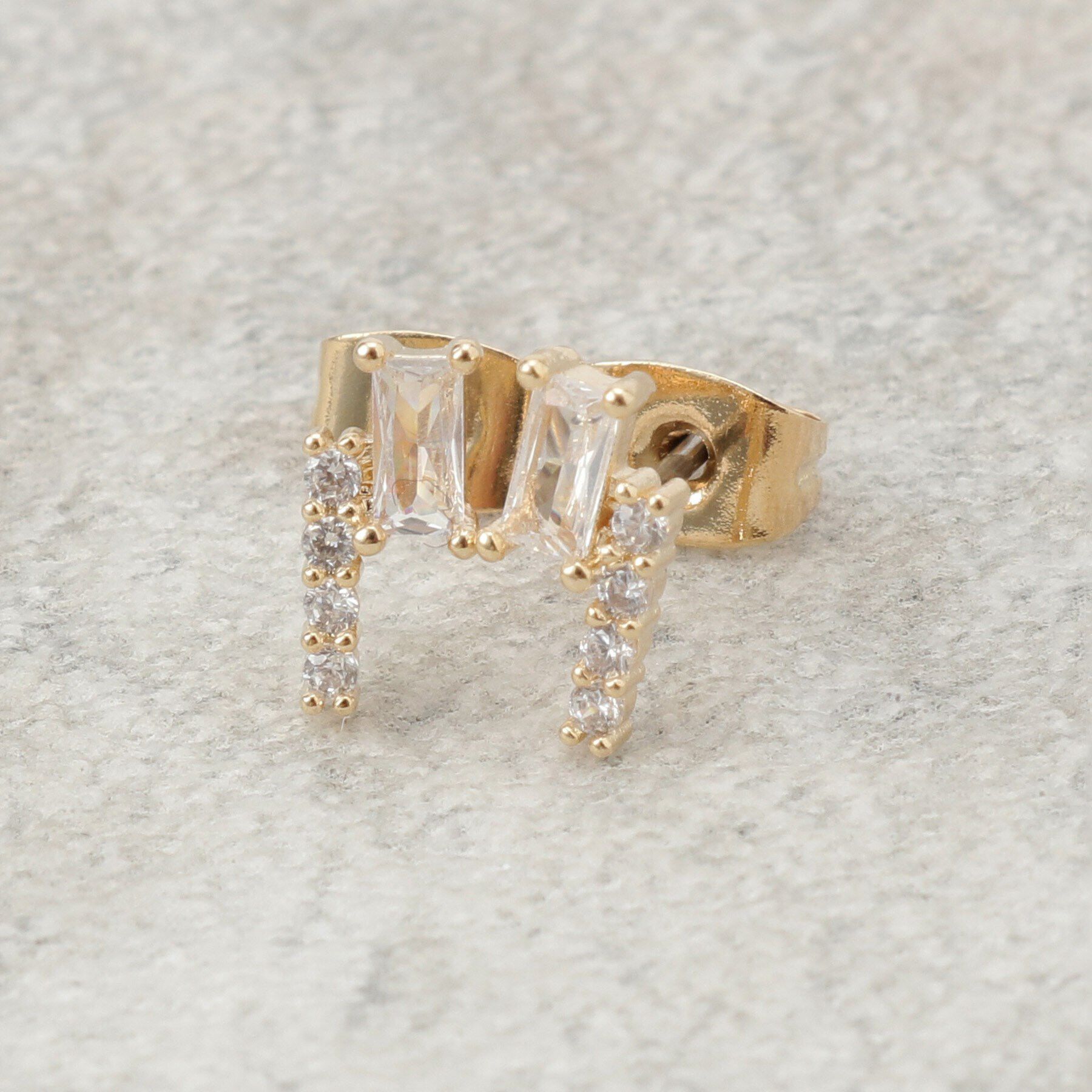 OPAQUE.CLIP「ビジュー&times;フェイクパールピアス」|ピアス|