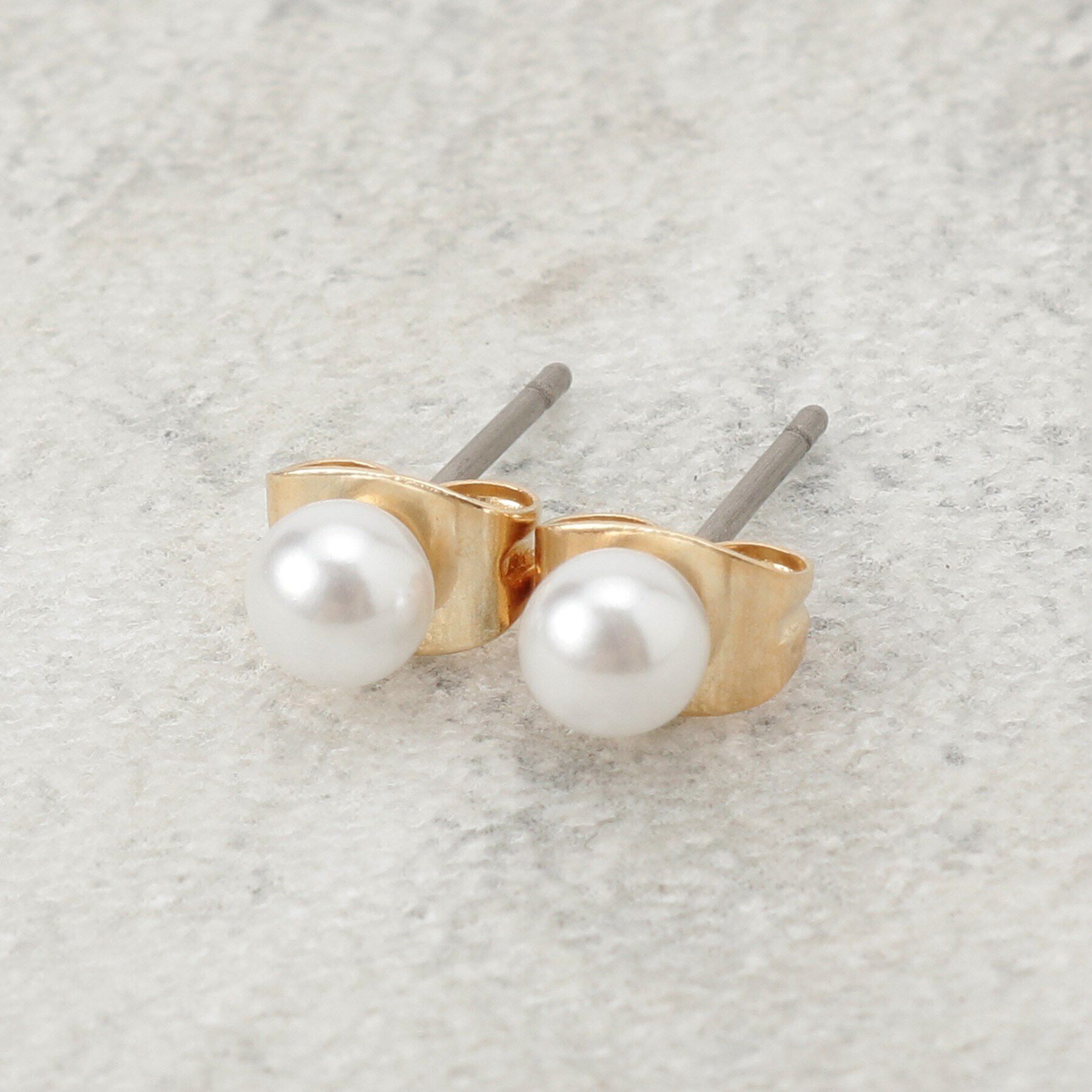 OPAQUE.CLIP「ビジュー&times;フェイクパールピアス」|ピアス|