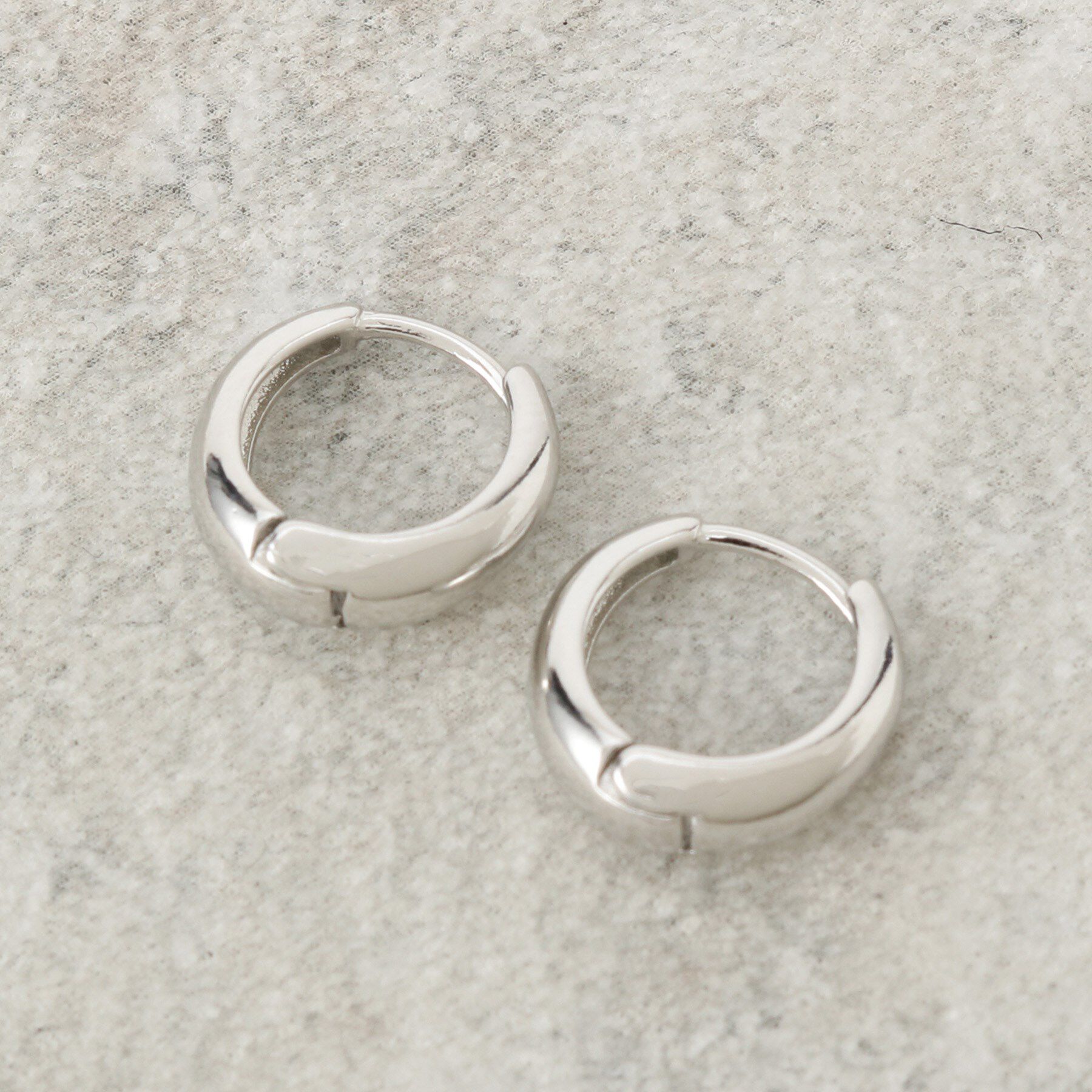 OPAQUE.CLIP「メタルリングピアス」|ピアス|シルバー(006)