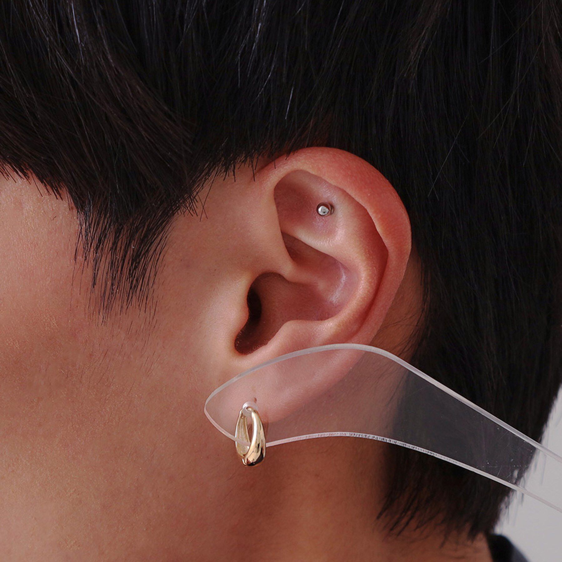 OPAQUE.CLIP「メタルリングピアス」|ピアス|