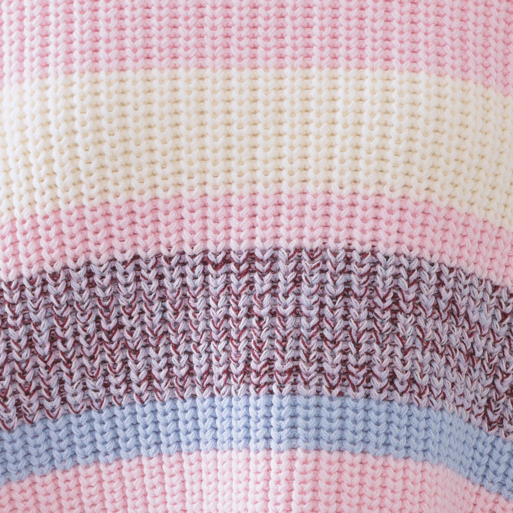 OPAQUE.CLIP「カラーボーダーミドルゲージニット」|ニット・セーター|