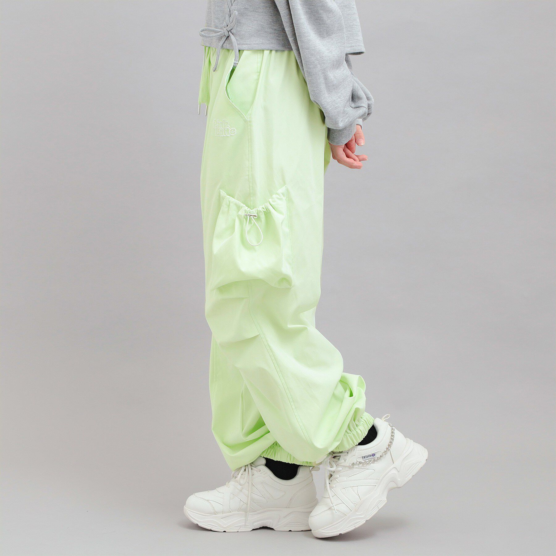 PINK-latte「ギャザーポケットパンツ」|その他|