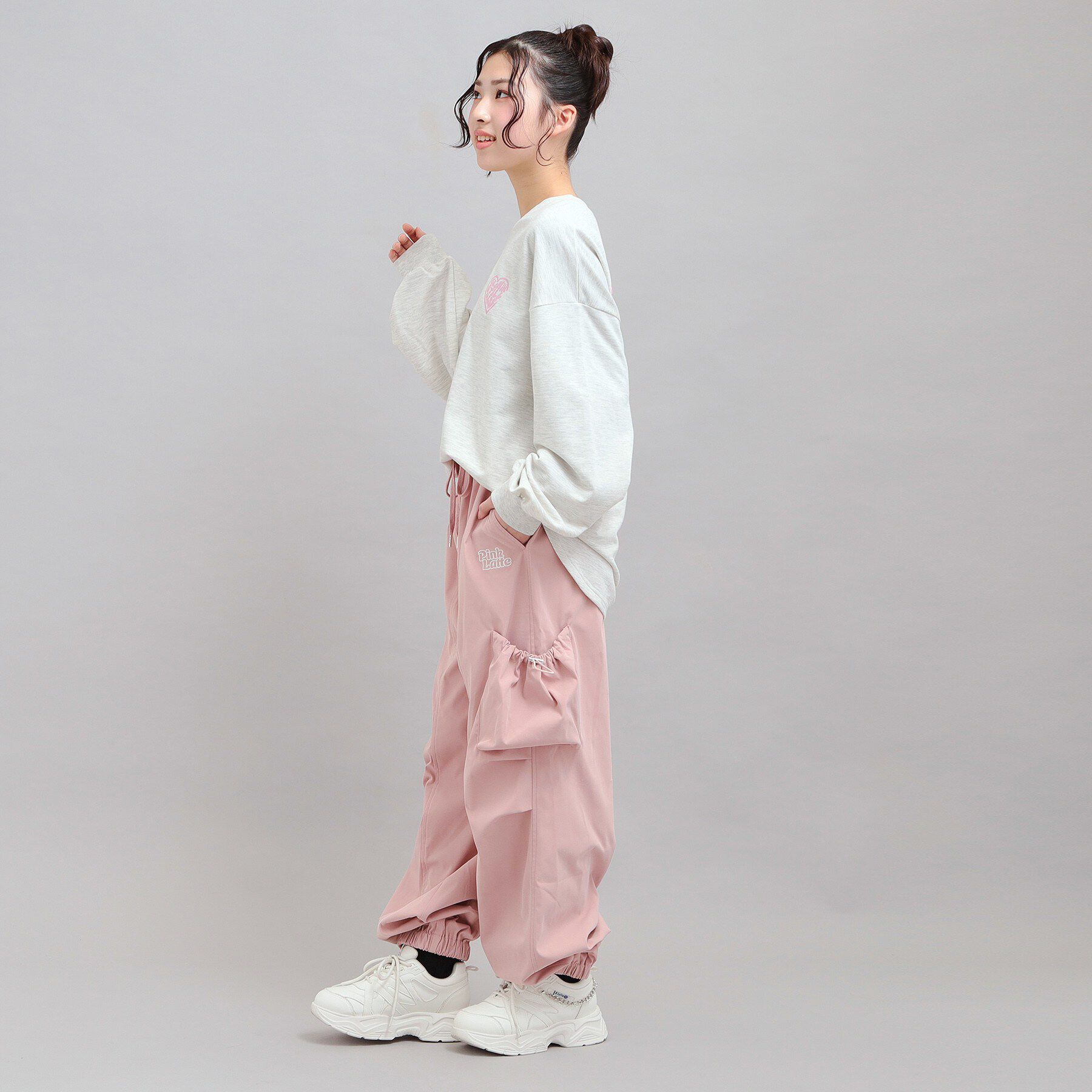 PINK-latte「ギャザーポケットパンツ」|その他|