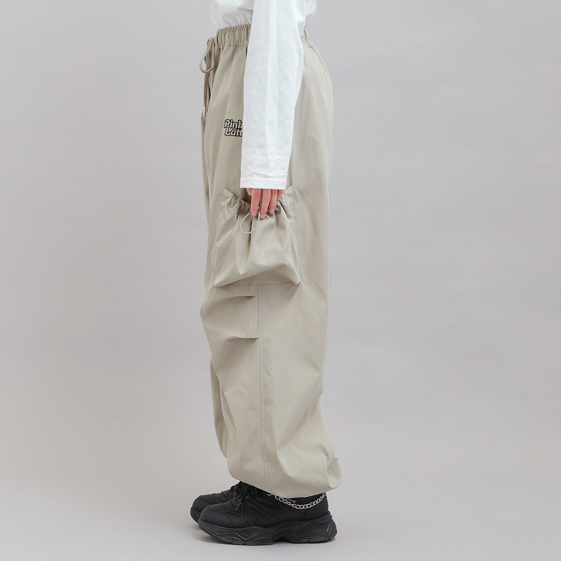 PINK-latte「ギャザーポケットパンツ」|その他|