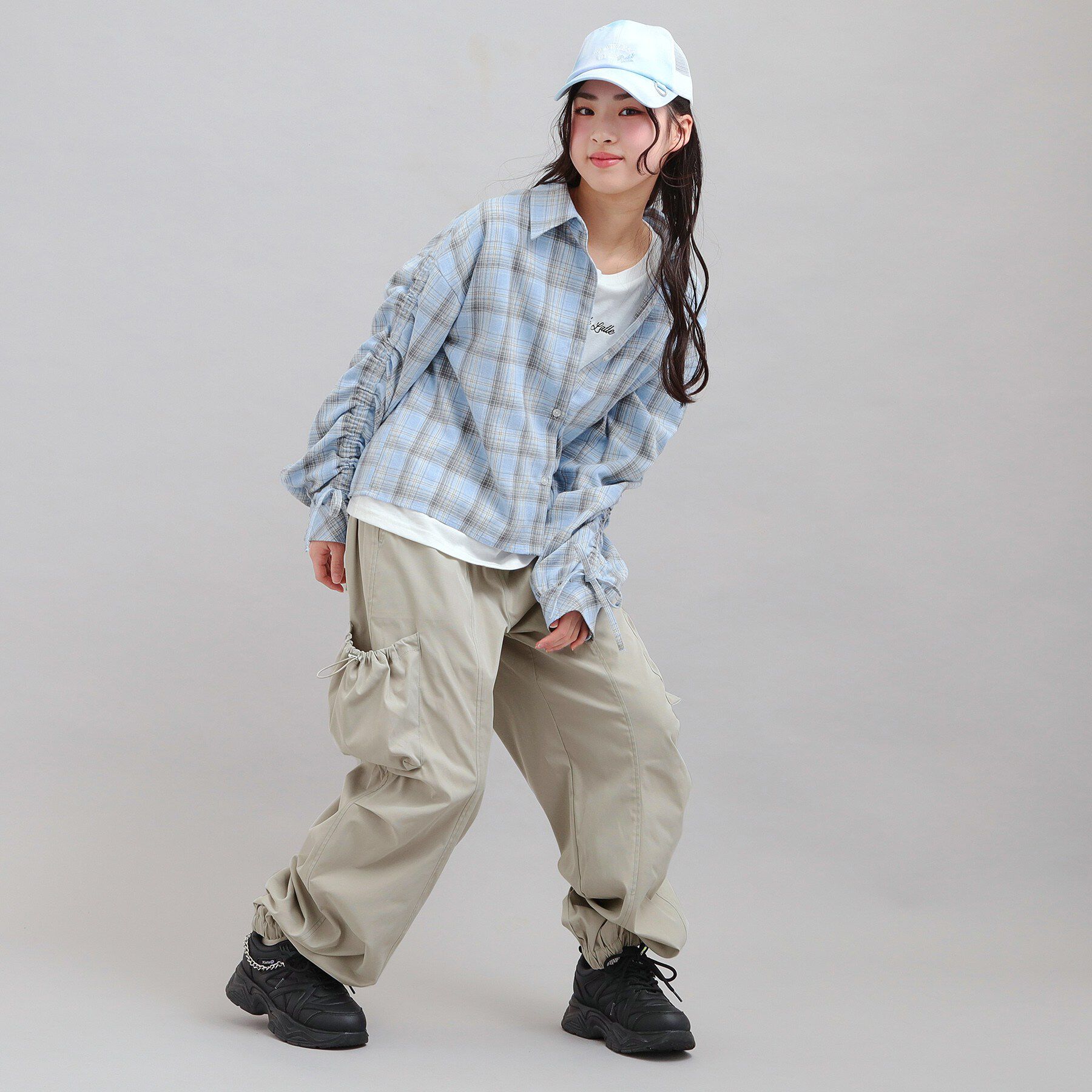 PINK-latte「ギャザーポケットパンツ」|その他|