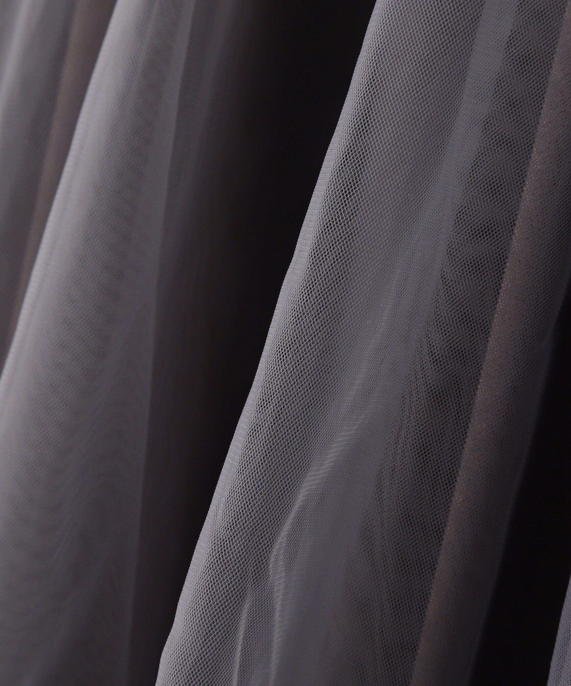  「ペプラムチュールニットワンピース」|ワンピース|