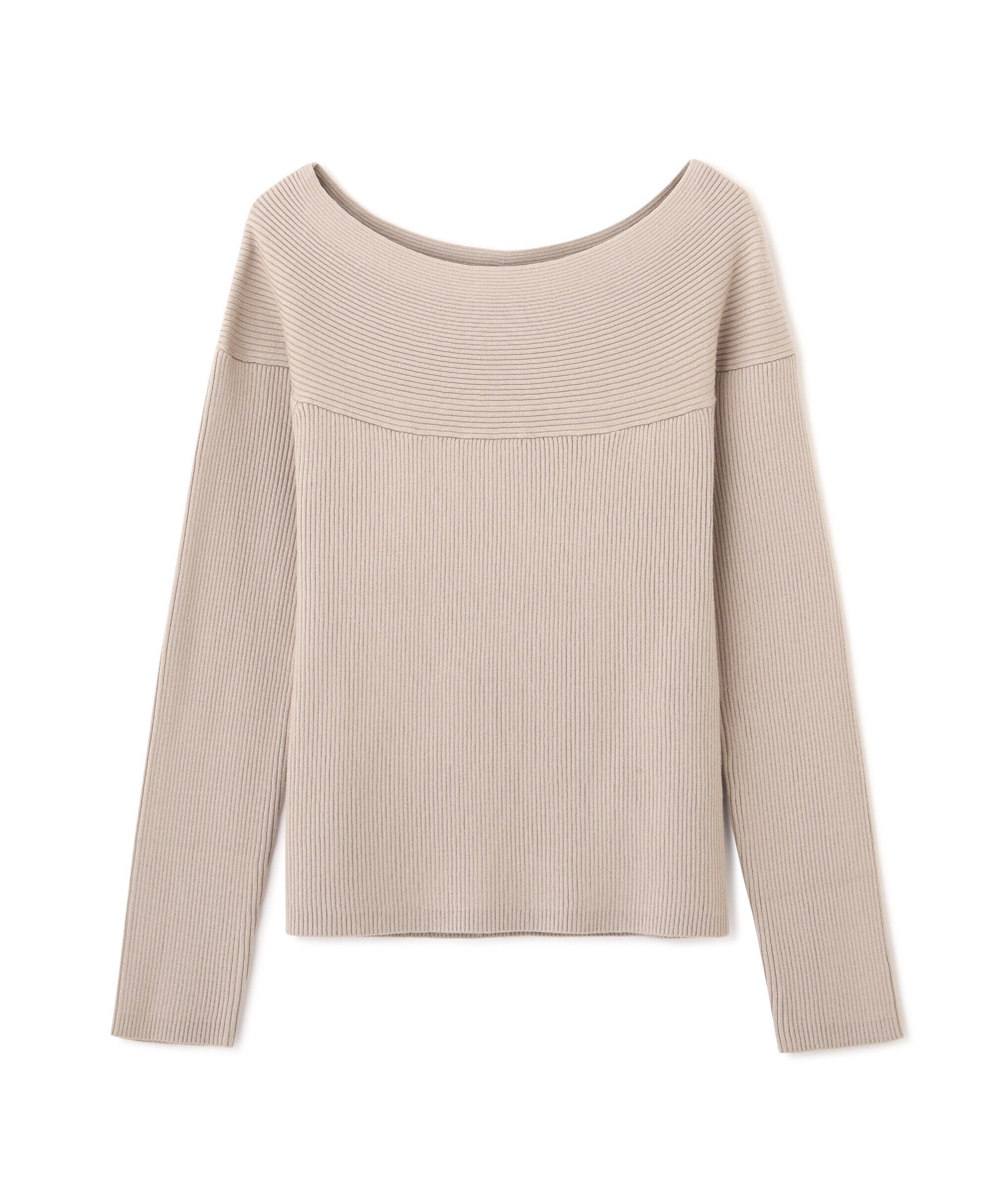  「デコルテラインリブニット　24AW」|ニット・セーター|