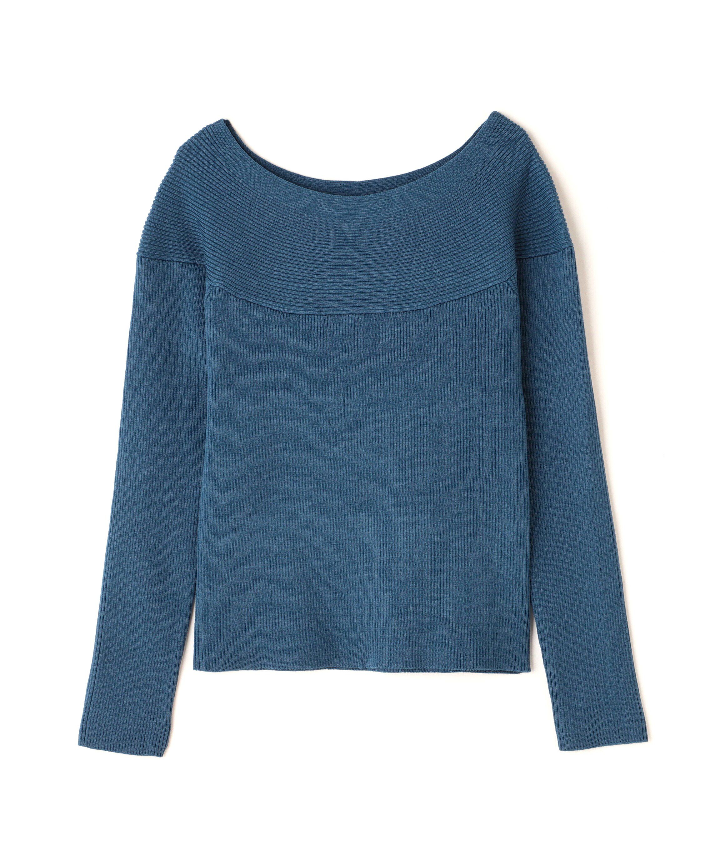  「デコルテラインリブニット　24AW」|ニット・セーター|