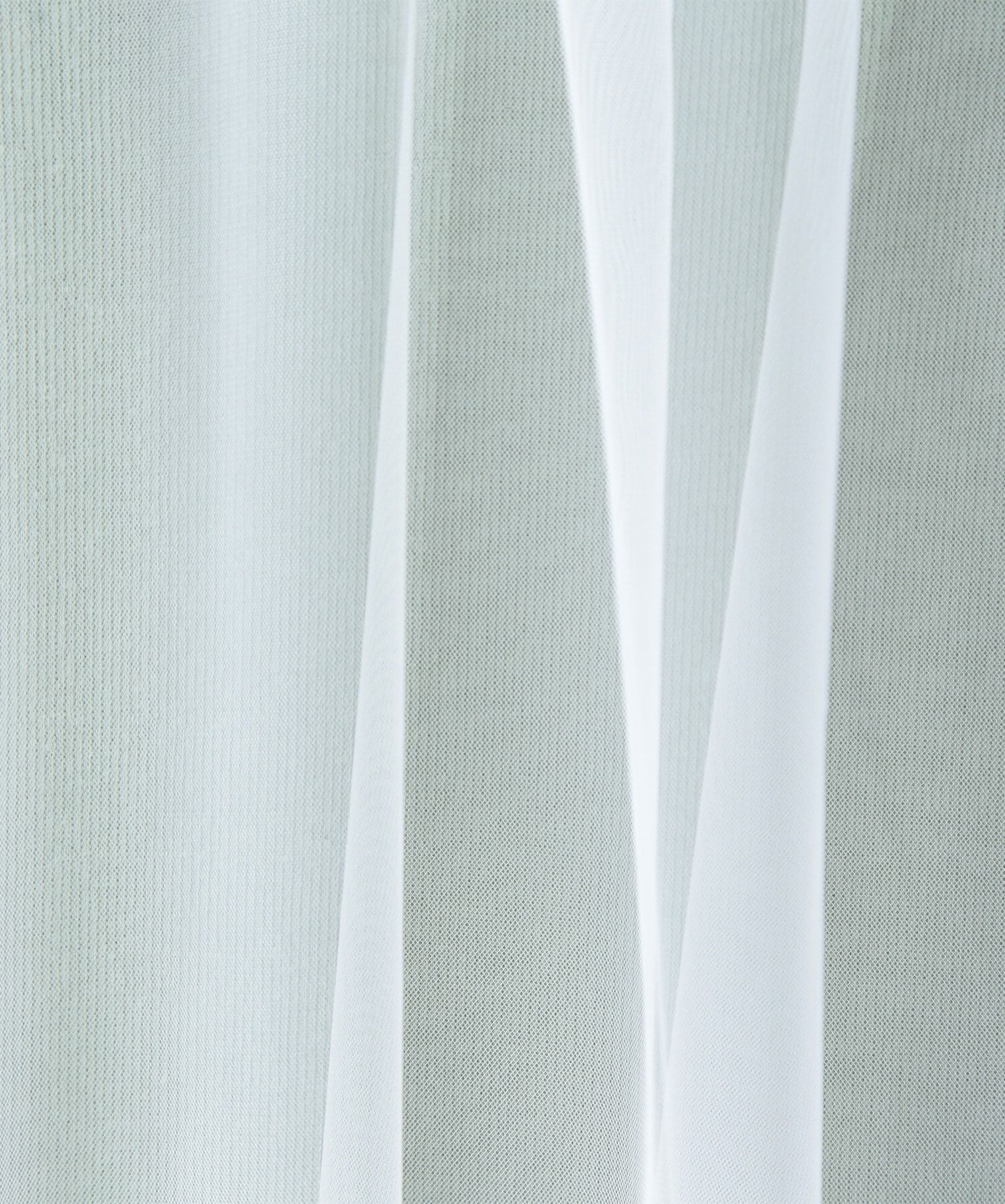  「カットソーレイヤードチュールワンピース」|ワンピース|