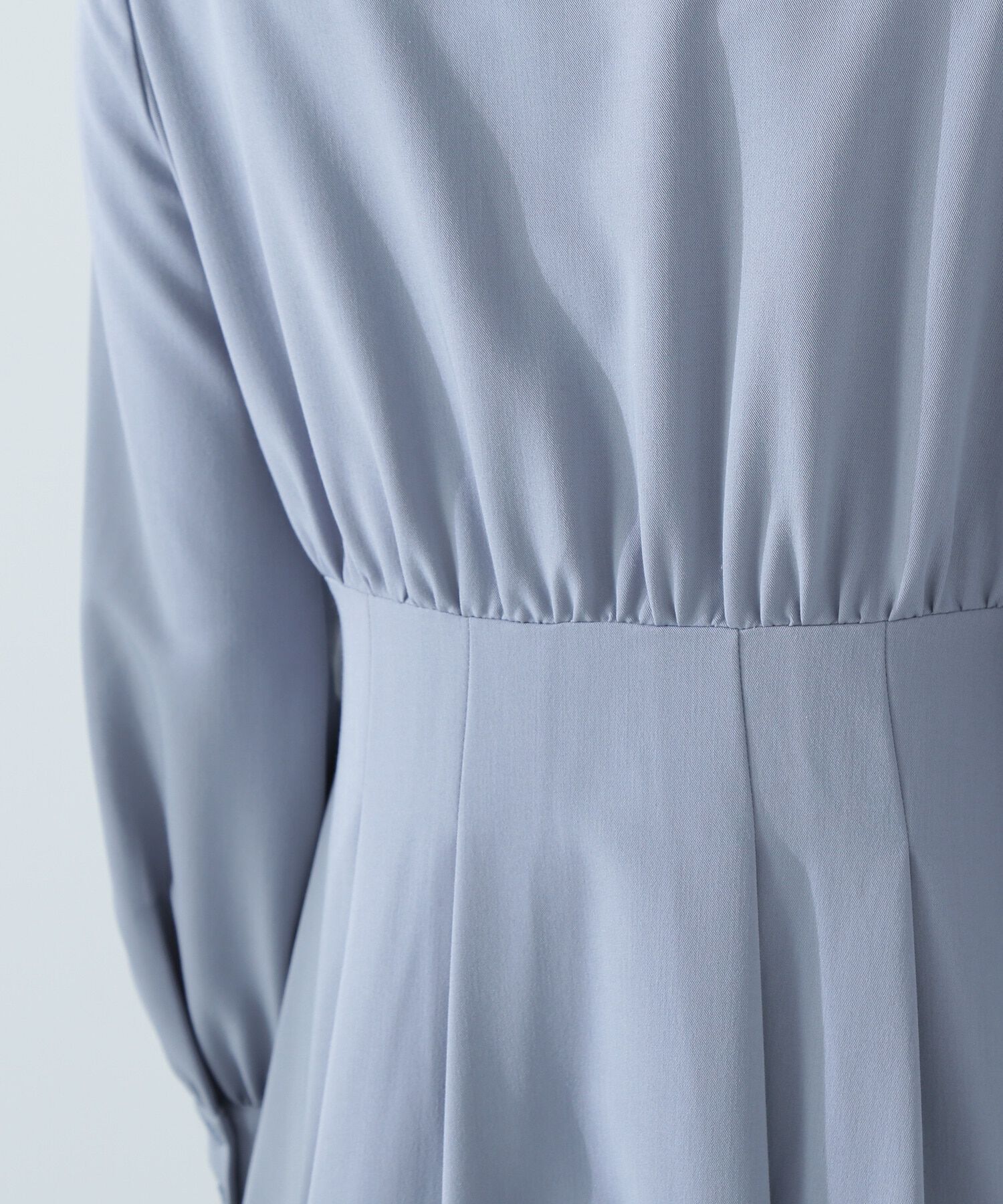  「襟付フロントジップワンピース」|ワンピース|