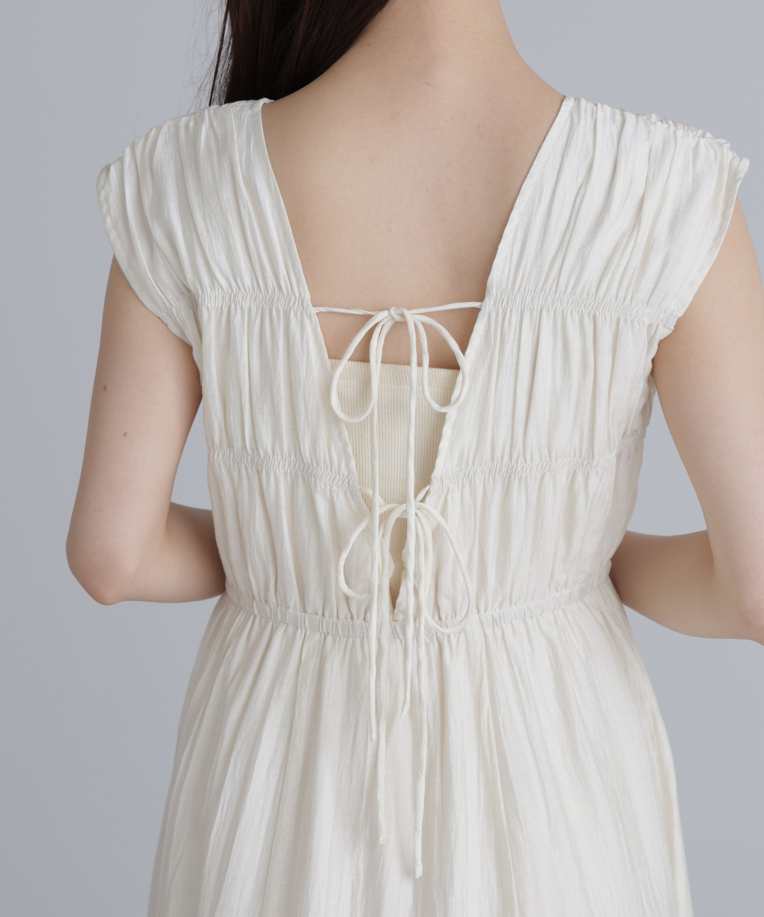  「シャーリングマキシワンピース」|ワンピース|