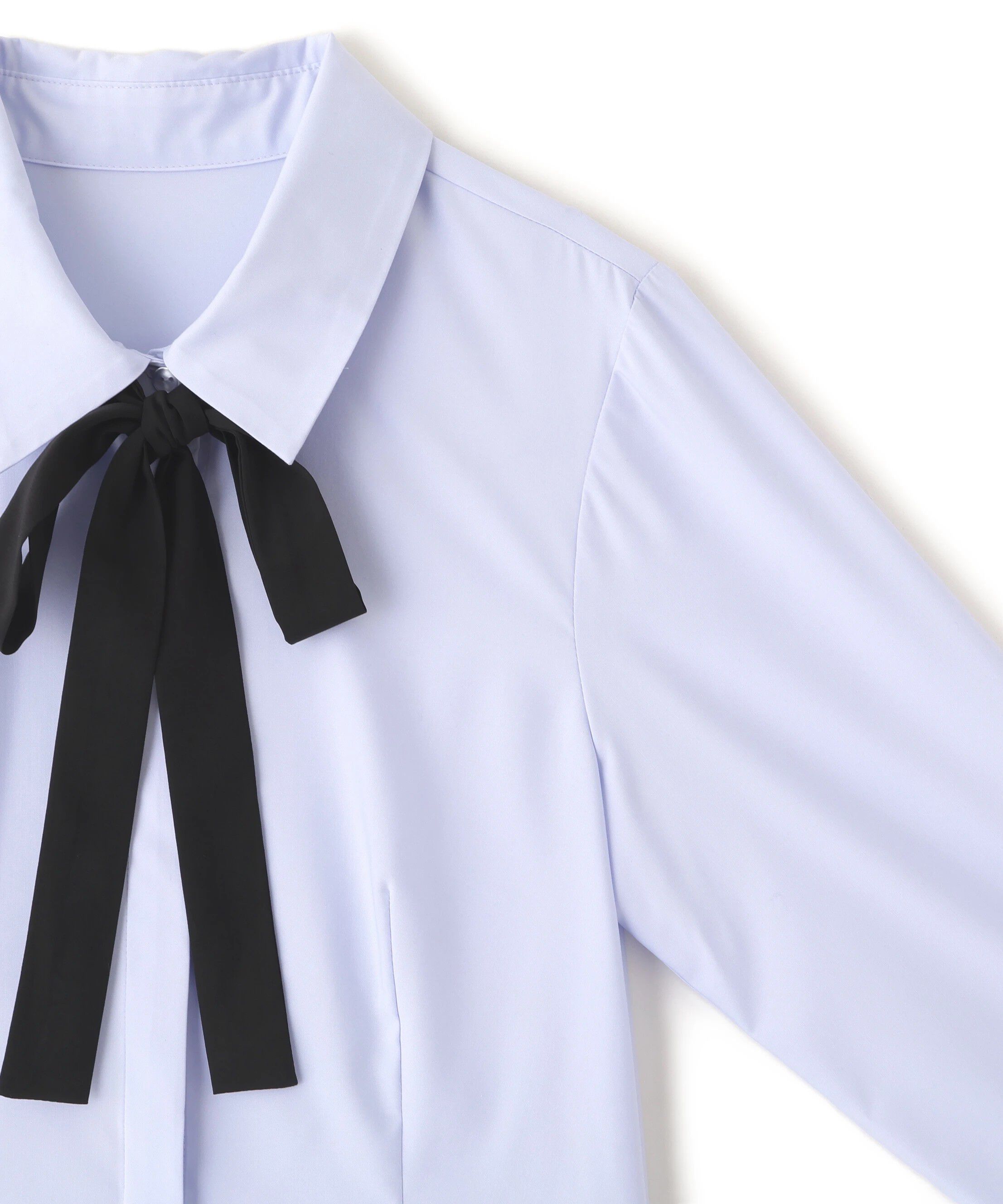  「リボンタイ付シャツ」|シャツ・ブラウス|