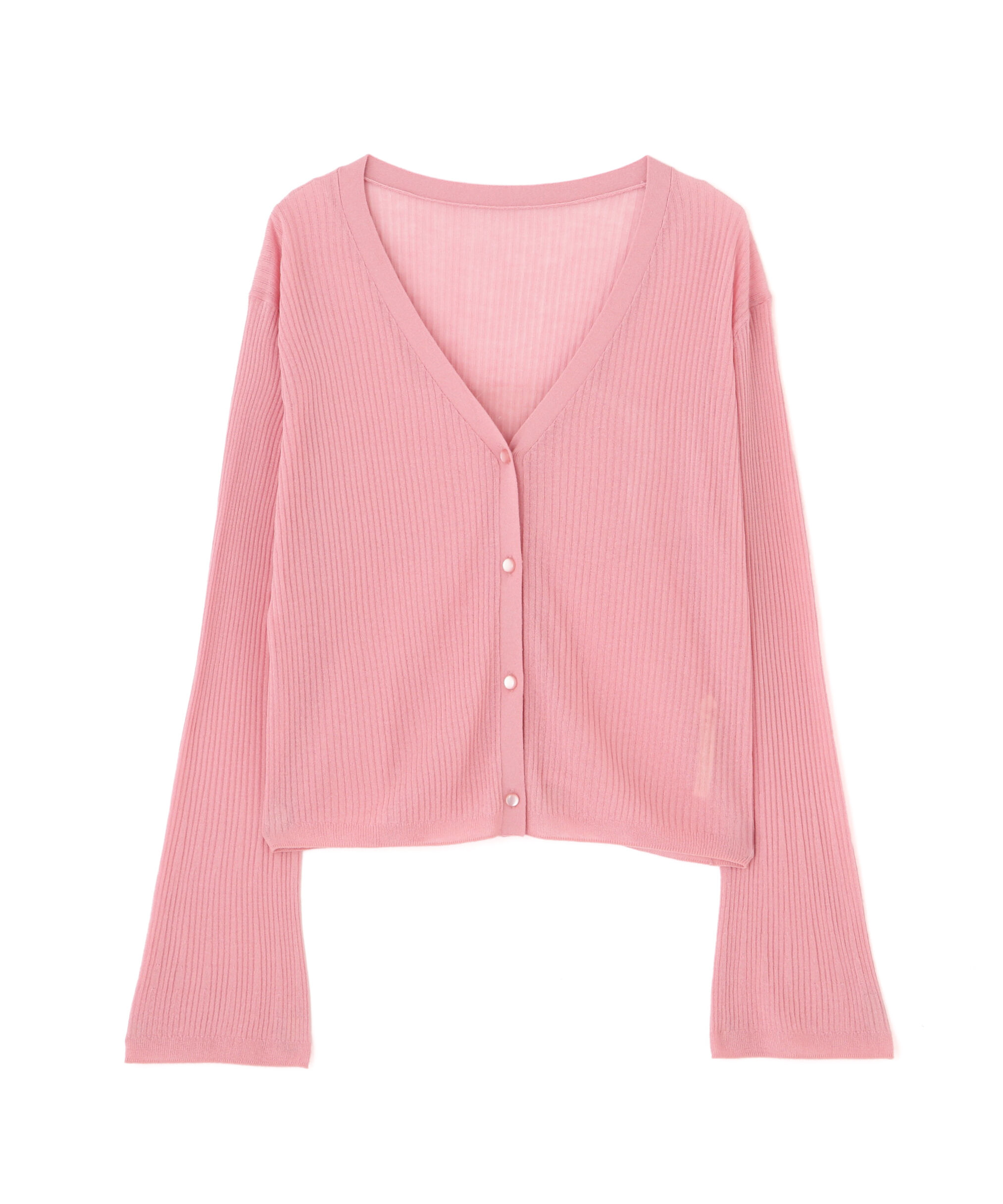 PROPORTION BODY DRESSING「《EDIT COLOGNE》シアーショートカーディガン」|カーディガン|