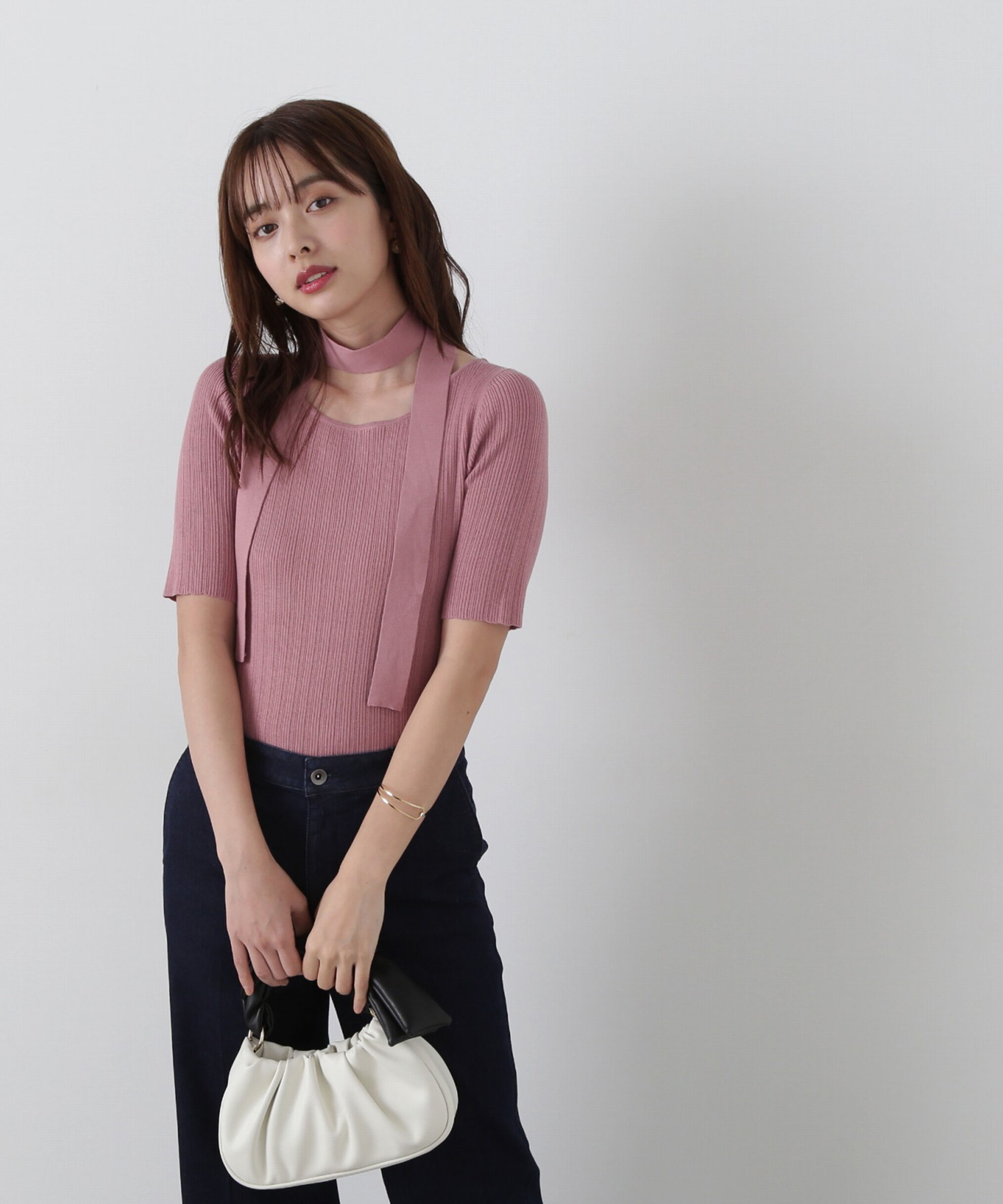 PROPORTION BODY DRESSING「《EDIT COLOGNE》シアーショートカーディガン」|カーディガン|