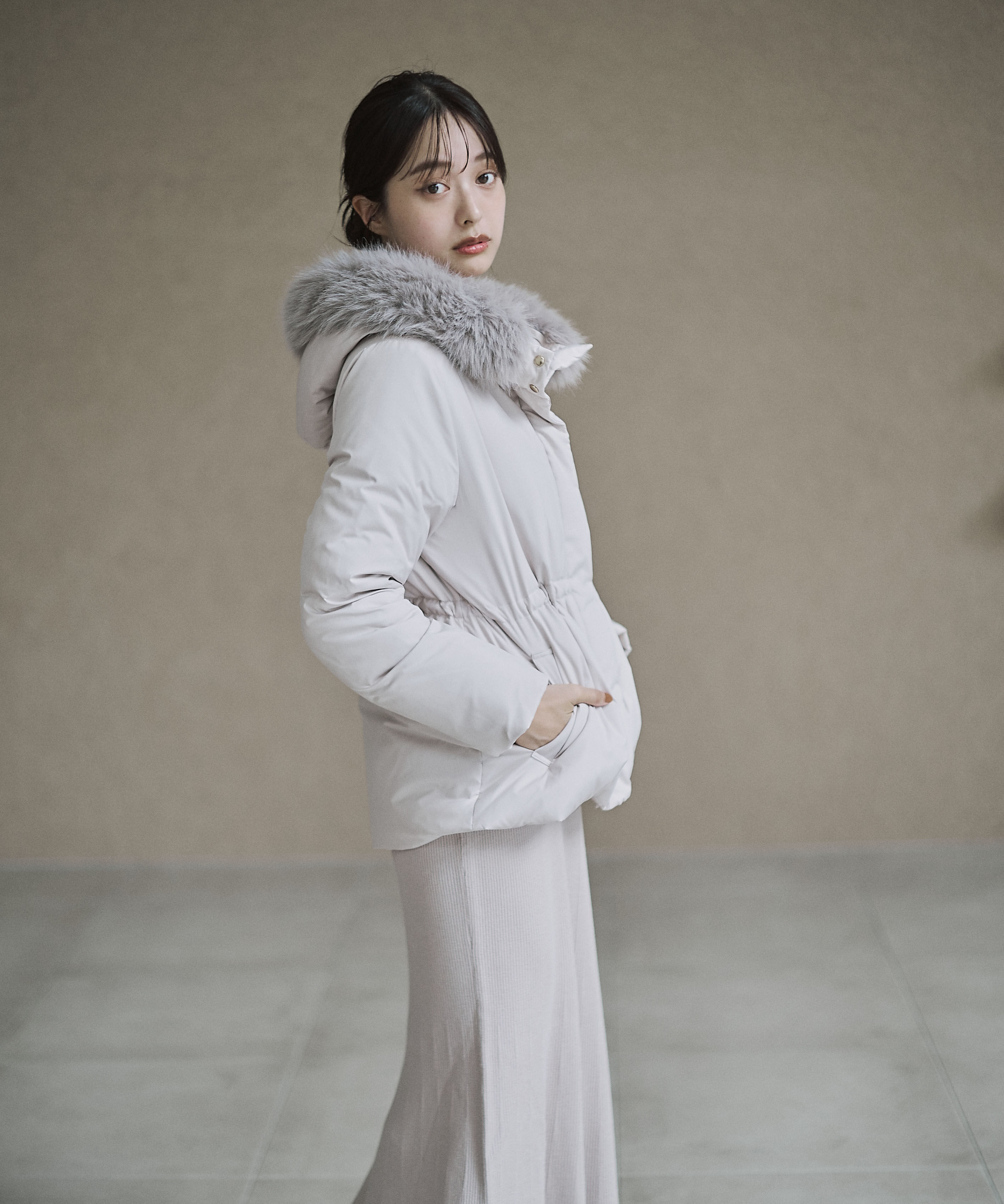 PROPORTION BODY DRESSING「ウエストマークショートダウン 25AW」|ブルゾン・スタジャン|