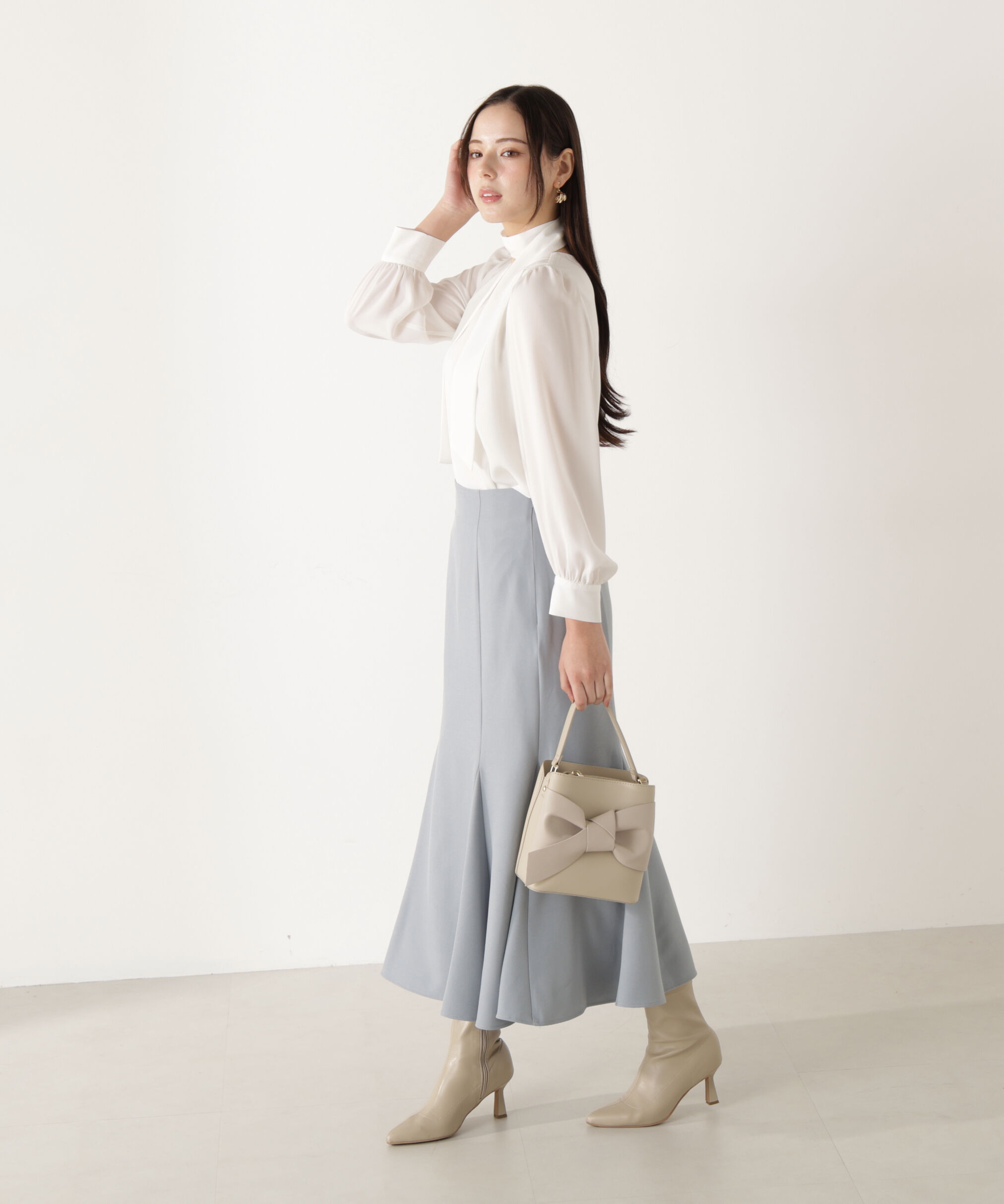 PROPORTION BODY DRESSING「ハイウエストマーメイドスカート　26SS」|スカート|